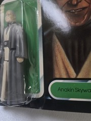 Vintage Palitoy STAR WARS ROTJ Tri Logo ANAKIN SKYWALKER MOSC,MOC UNPUNCHED