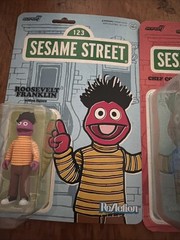Super 7 Franklin/cookie Monster Set Sesame Street