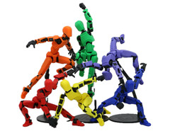DUMMY 13, ACTION FIGURE – Articulated Toy Robot, 3D Printed Jointed Movable kit