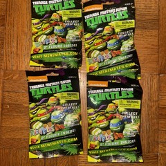 4X Teenage Mutant Ninja Turtles 2″ Minimates Blind Package Pack Figure Lot New
