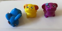 3D PRINTED HAND-PAINTED Bunny Figures EASTER, SPRING CUTIES (choose your color)