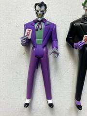 Vintage JLU Justice League Unlimited Joker Action Figures Purple Black Suits