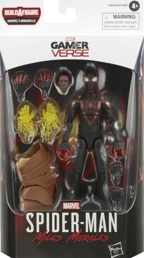 Marvel Legends Armadillo BAF Series Gamerverse Spider-Man Miles Morales