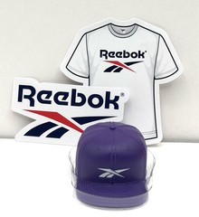 Reebok Purple Sneakers Hat Shirt And Logo Stickers Zuru Sneakers Mini Bands