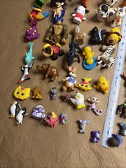 Large Lot Of 70 Animal Figures Horse Elephant Farm Hippo Tiger