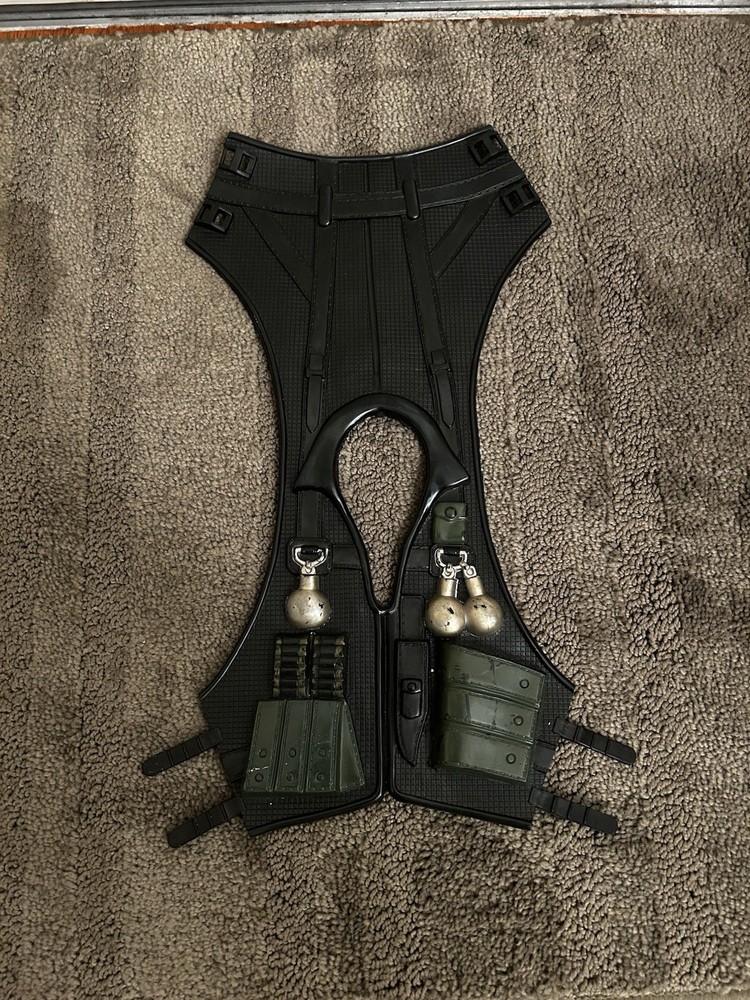 1985 16” Arnold Schwarzenegger Commando Figure Vest Only See Pics