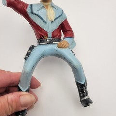 Vintage 1950s Hartland Plastics Roy Rogers Dale Evans Chief Thunderbird Figures
