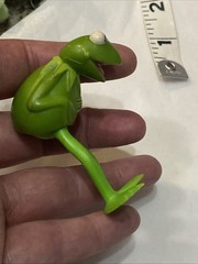 Vintage 1978 Ha! Inc Green Kermit the Frog Muppets Jim Henson 0323 Figure 3”