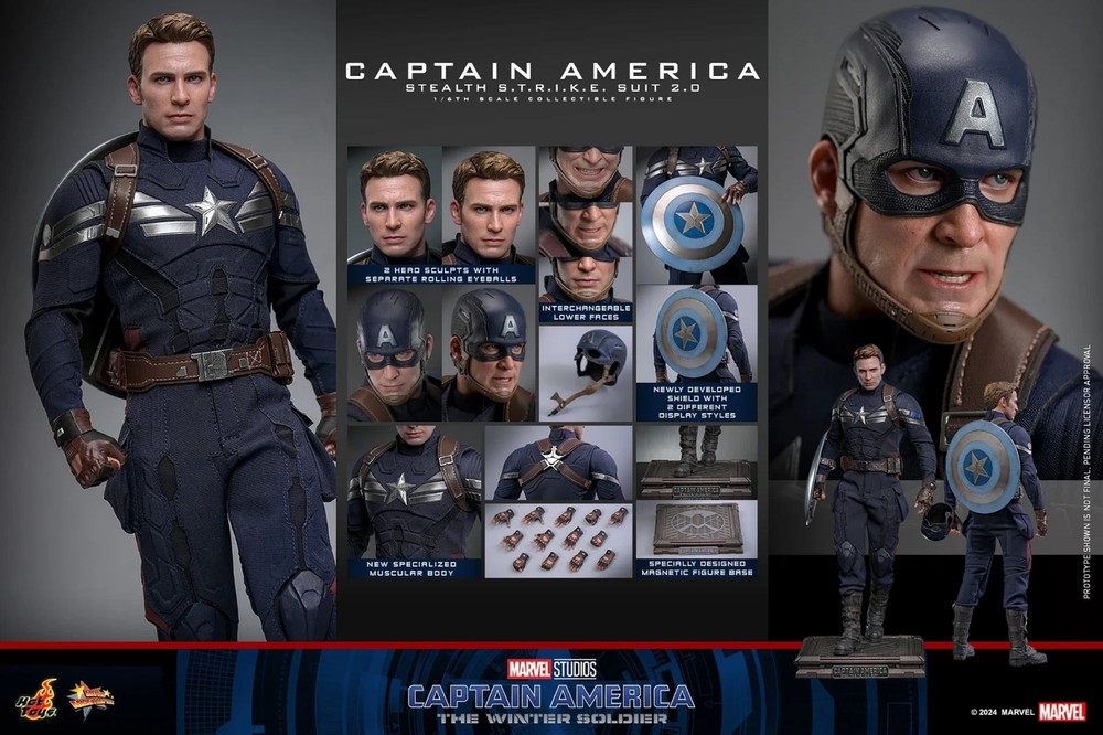Hot Toys Marvel Captain America S.T.R.I.K.E. 2.0 Sixth Scale Figure MMS783