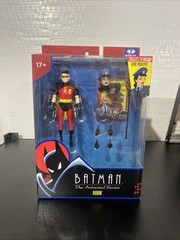 DC Batman BTAS Robin Black & Red BAF Rene Montoya McFarlane Animated 2026 NIH