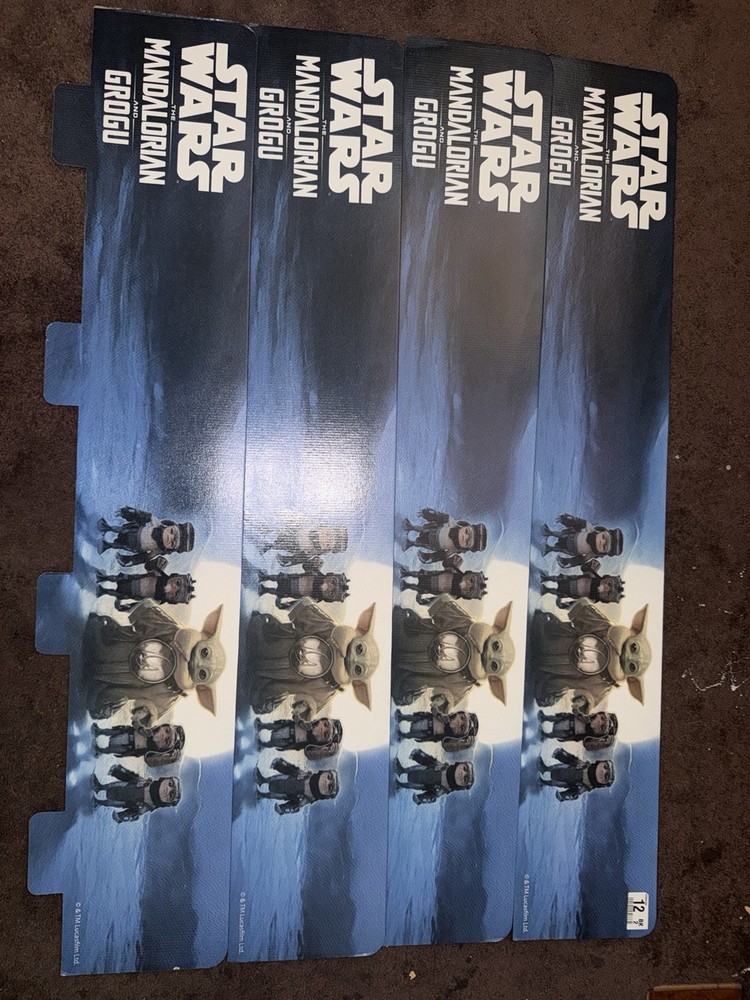 Star Wars The Mandalorian & Grogu Walmart displays