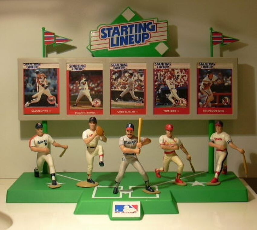 1988 KENNER STARTING LINEUP MLB BASEBALL COLLECTOR’S DISPLAY STAND – PRE-OWNED
