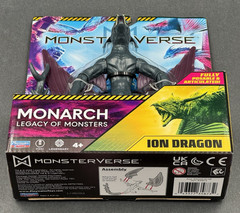 MonsterVerse Godzilla Set of 4 Titanus Scylla, Mothra, Ion Dragon & Frost Vark