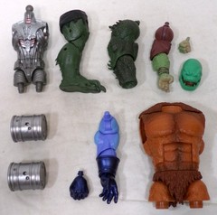 Hasbro Marvel Legends Miscellaneous BAF Parts Lot Ultron Controller Sasquatch