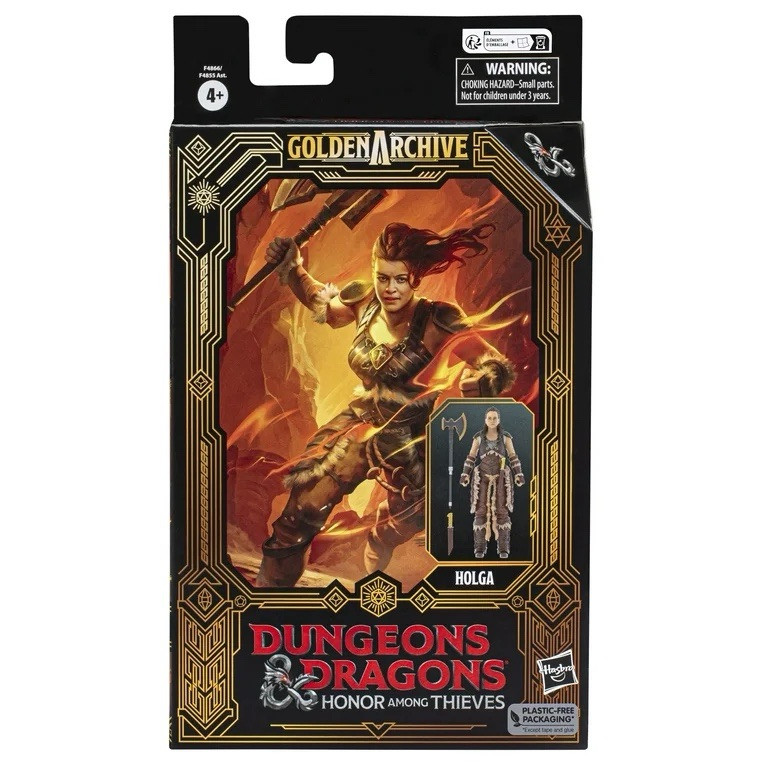 Dungeons & Dragons Honor Among Thieves Holga Figure NIB Hasbro 2023