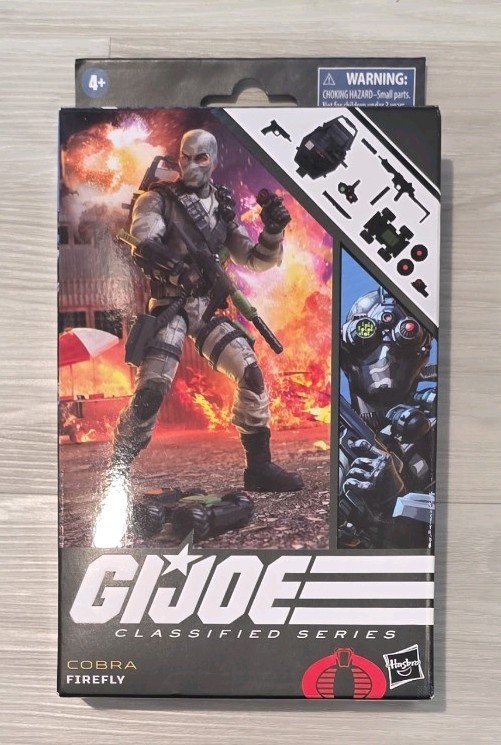 Hasbro Action Figure G.I. Joe Classified #84 – COBRA FIREFLY – Saboteur – New