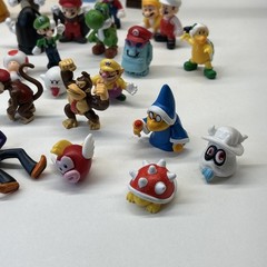 Lot of Super Mario Bros Figurines donkey kong Princess Peach Luigi 30+ Pcs