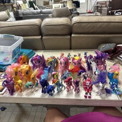 My Little Pony Large Lot of 48+ Figures Various Sizes Series