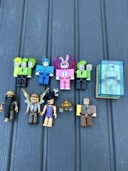 Lot Of 9 Roblox Toys Action Mini Figures Series 1, 9, 12, Museum, Bunny