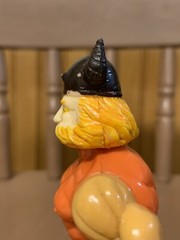 Vintage 80s MOTU KO Galaxy Heroes Wrestler Warrior Huk Orange Chest Variant READ