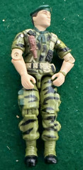 Gi Joe Solder Action Figure 1980s figure set Of 3 Hong Kong Army Warrior