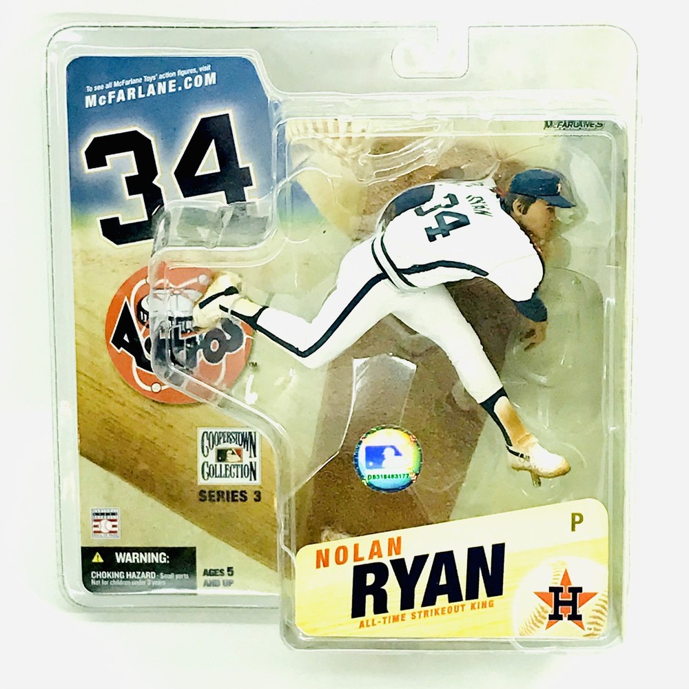 Nolan Ryan – Houston Astros – Chase – McFarlane MLB Cooperstown Collection 3
