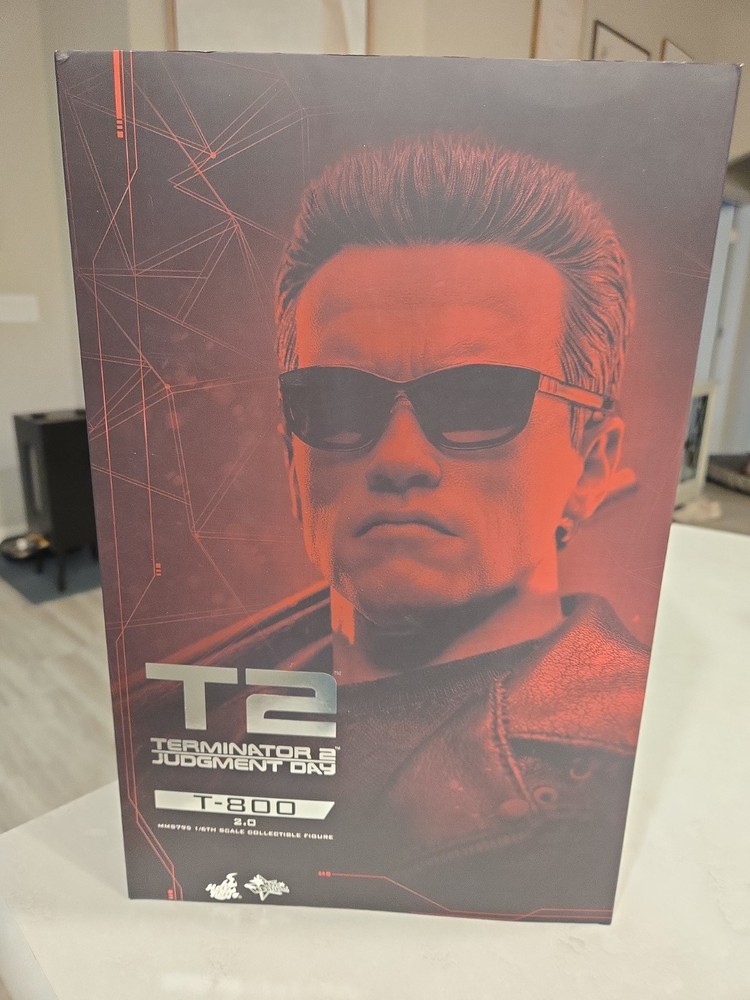 Hot Toys Terminator 2 Judgment Day T-800 2.0 MMS795 1/6 Figure