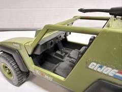 Vintage GI Joe ARAH Vamp Jeep Incomplete 1982 Hasbro