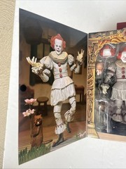 WELCOME TO DERRY NECA Ultimate Bob Gray Pennywise The Dancing Clown Figure NEW