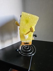 Nickelodeon SpongeBob Squarepants Electric Night Light Desk Lamp Plastic Resin