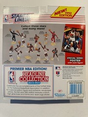 💥🏀 1992 DERRICK COLEMAN Starting Lineup, NJ Nets, NBA, Card & Poster 🏀💥