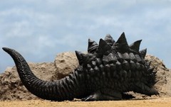 Ultraman Kaiju Magular 60cm Resin Model Kit 「地底怪獣マグラー」浅井造型 100% Authentic