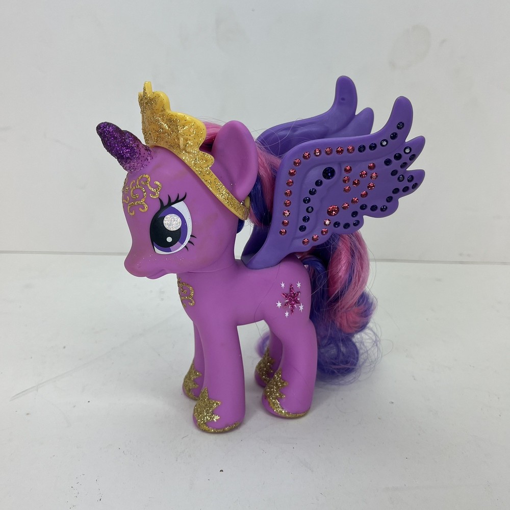 My Little Pony Princess Twilight Sparkle Rhinestone Wings Crown Figure MLP SDCC