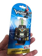 Voltron Robot LCD Watch NEW AS IS