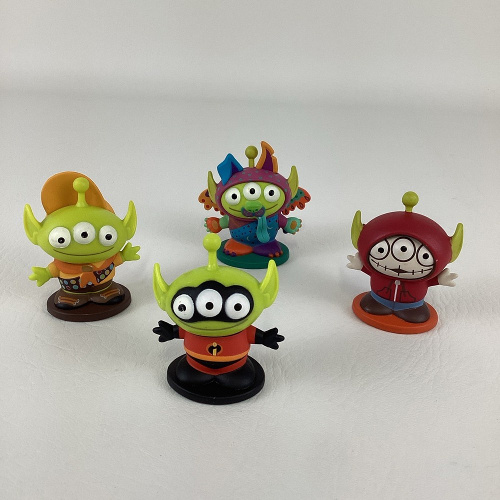 Disney Toy Story Space Alien Pixar Remix Russell Pepita Miguel 2″ Figures Lot