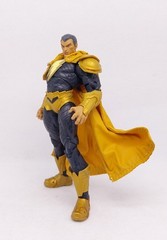 SU-MF-C-CMBKAD: 1/12 Yellow Wired Hooded Cape for McFarlane Comic Black Adam