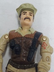 RARE*Brazil LEATHERNECK Vintage File Card Only Gi Joe 1986 Special Mission