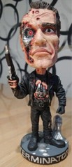 Dead Stock “TERMINATOR2” Bombing Head Made In 1991 Resin Height 7.9 in /20 cm