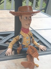 Was $74.90 Now $69.90~ 2002 Pixar Action Figure Woody w/Cloth Legs