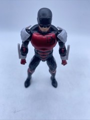 Marvel Legends 2020 Retro Card Armored Daredevil 6-inch Figure INCOMPLETE