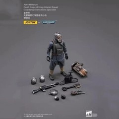 JOYTOY Warhammer 40K 1/18 JT2658 Death Korps of Krieg Veteran Squad Demolitions