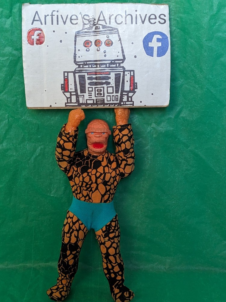 🟠⚫ Vintage Mego THE THING 1975 ⚫🟠