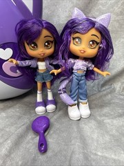 Aphmau Sparkle Edition & Fashion Dolls & Meemeows Purple Pink Collectible Case