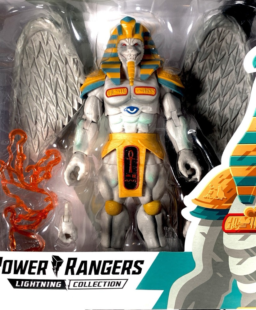 SUPDOGG: Mighty Morphin King Sphinx, Power Rangers, 8inch, 4+, NEW