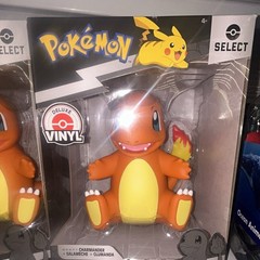 Pokémon Select Charmander Deluxe Vinyl Figure, Series 2, Boxed Orange/Yellow