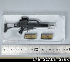 1/6 G36K G36 Assault Rifle Gun Model for 12″ Hot Toys Phicen TBL Action Figures