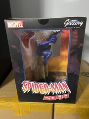 MARVEL Gallery Spider-Man 2099 Diamond Select PVC Diorama Statue New In Box