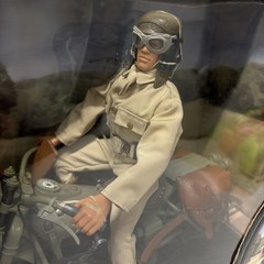 Vintage GI Joe Army Courier Harley WLA 45 Motorcycle 1998 Hasbro 35th Annivers