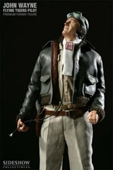 1/6 Scale 1/4 Scale – John Wayne Flying Tiger Pilot Statue – MINT IN BOX