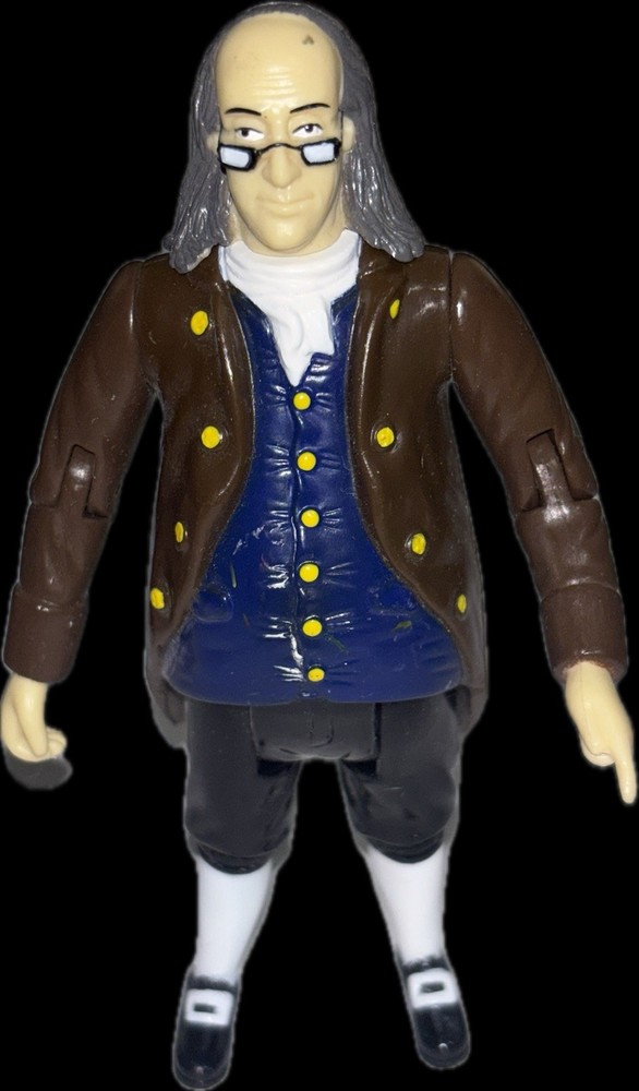 Benjamin Franklin Action Figure Accoutrements 2003 US History Philadelphia A5